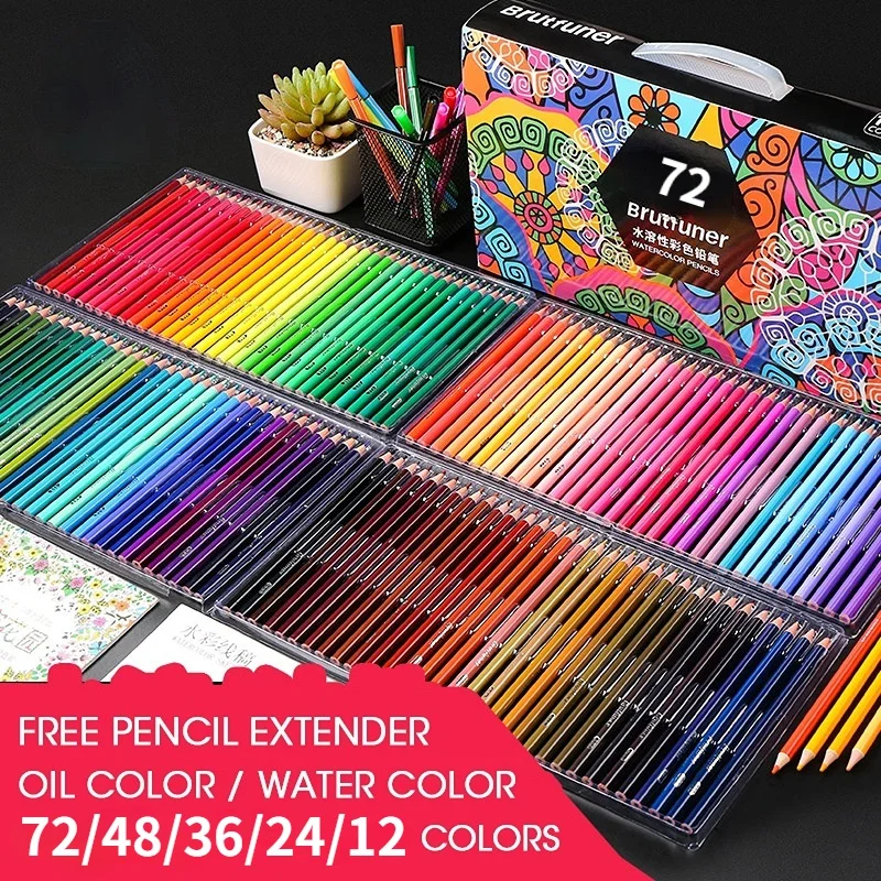 Wood Colour Pencils For Kids Art Supplies