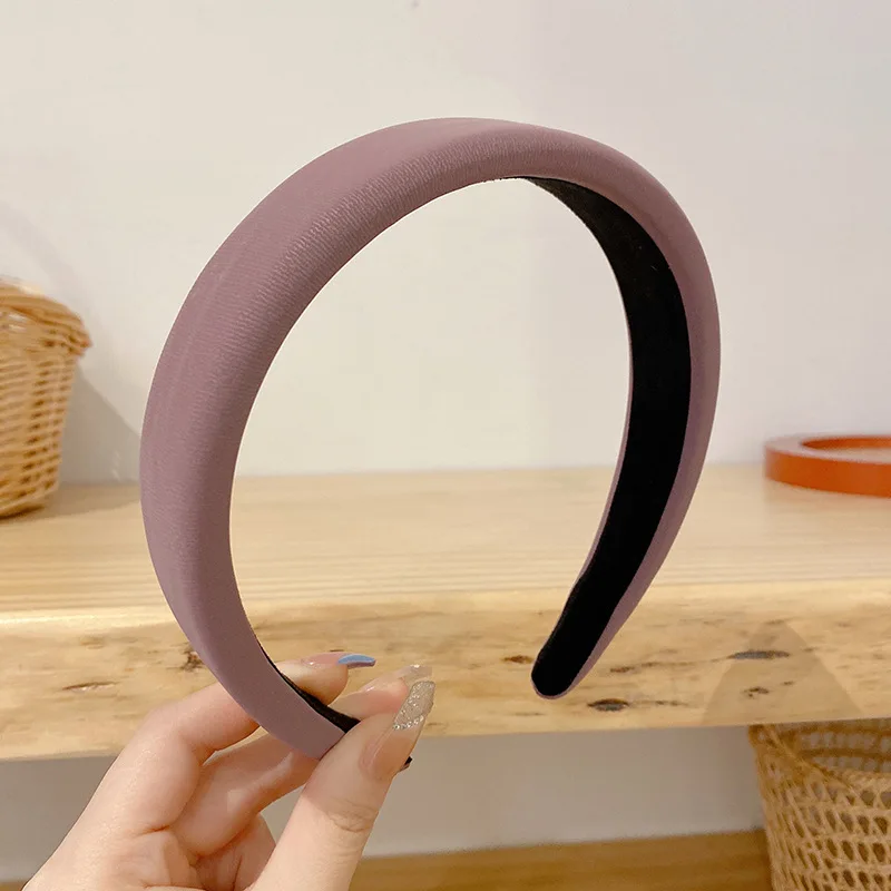 

Lovelee Women's sweet sponge hair hoop trend with the same style autumn and winter hoop hair accessories