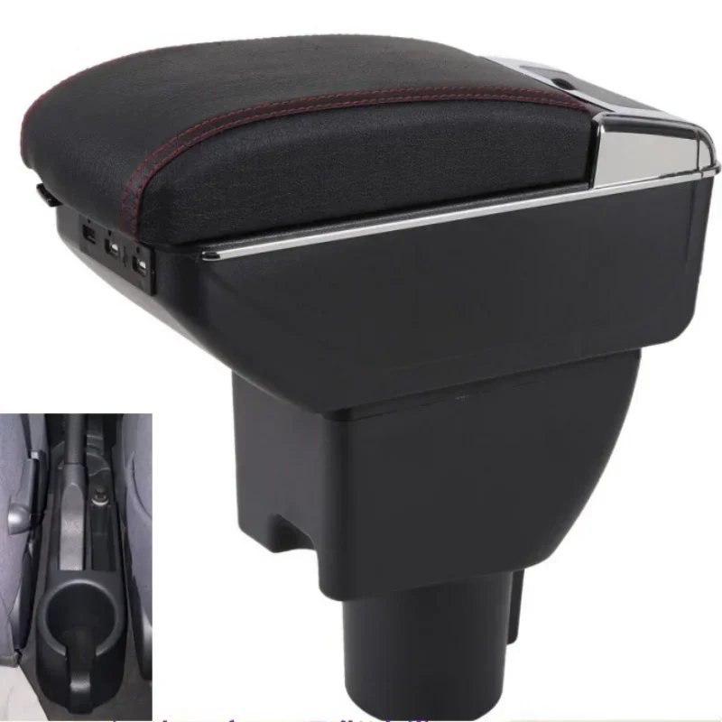 Новый роскошный подлокотник для Hyundai SOLARIS Accent RB Solaris Verna 2011-2016 ящик хранения