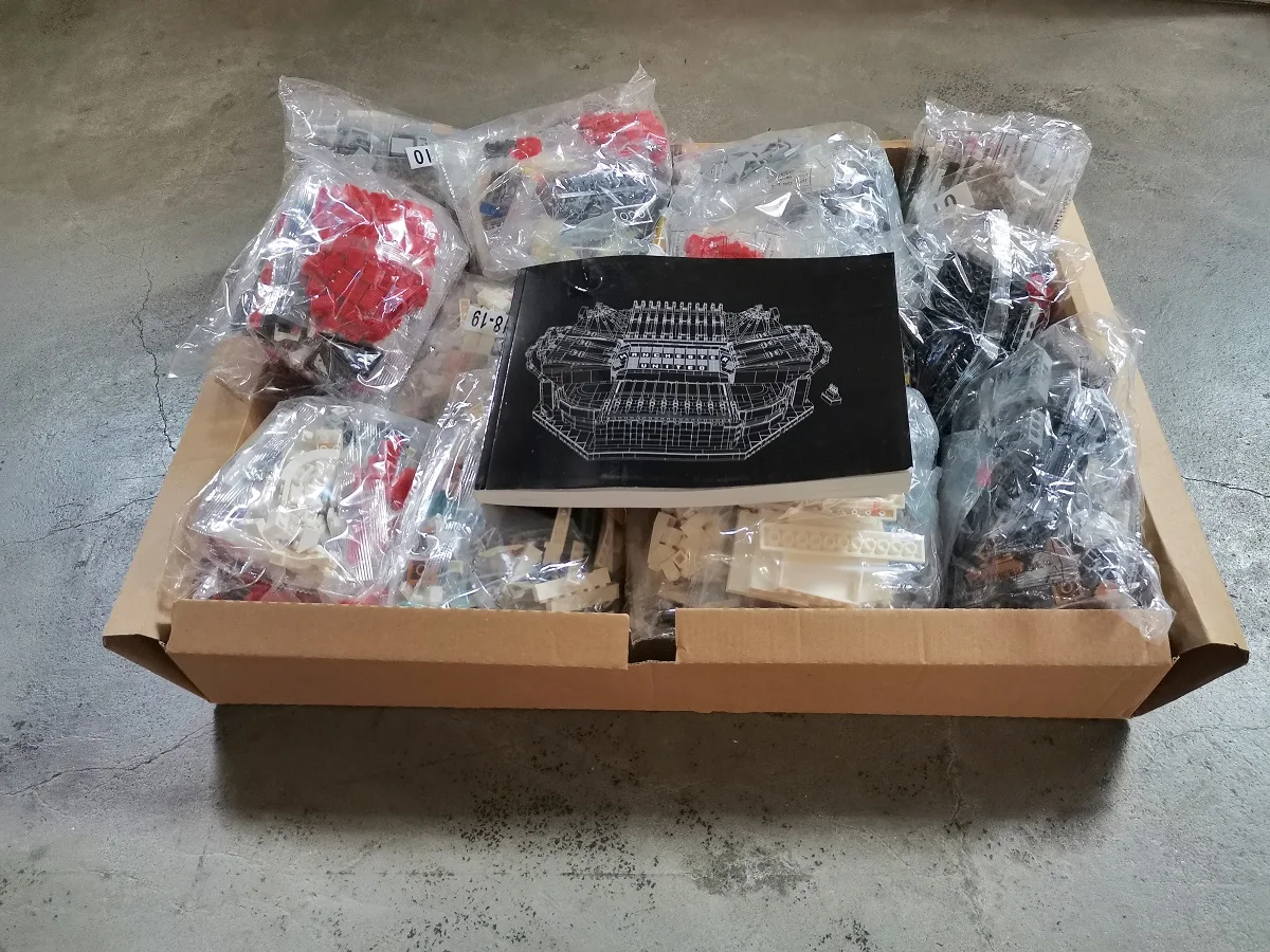 10272 Старый Траффорд Манчестер 3908 шт. Creator City Street View модель строительные блоки