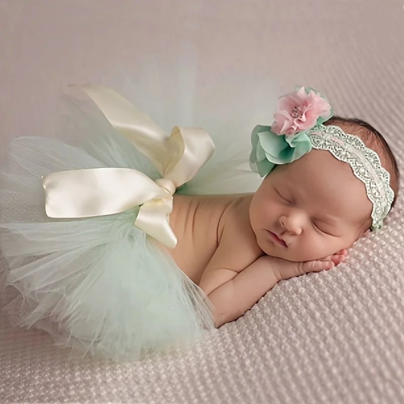 Юбка-пачка для новорожденных