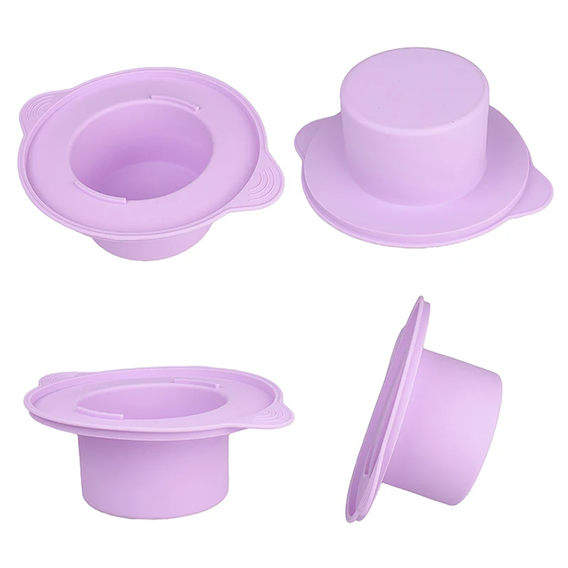 

Обогреватель для воска, утолщенные термостойкие силиконовые чаши, воск для удаления волос, чаши для удаления волос, многоразовая чаша для воска