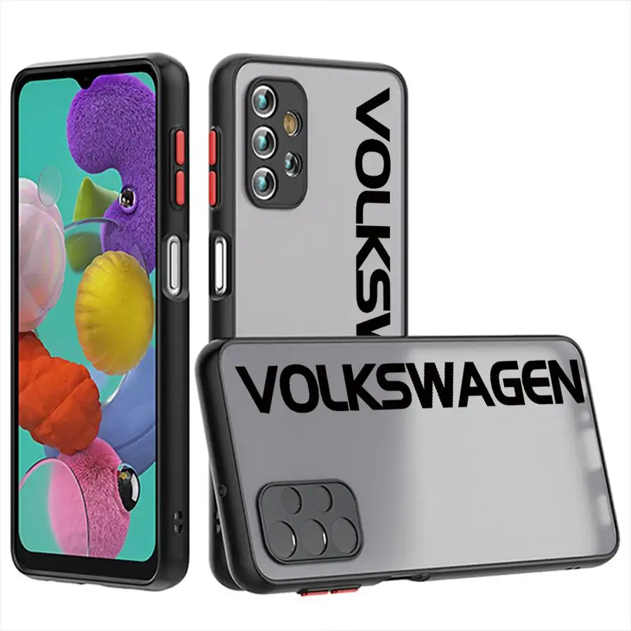 Чехол для телефона V-Volksw-agen с креативным дизайном Samsung Galaxy A21s A23 A33 A34 A22 4G A24 A25 A32 A35 A73