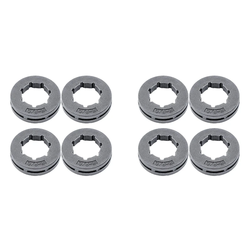 

8Pcs 3/8 Inch 8T Sprocket Rim For STIHL 064 066 088 090 MS660 MS880 Husqvarna 394 395 Chainsaw