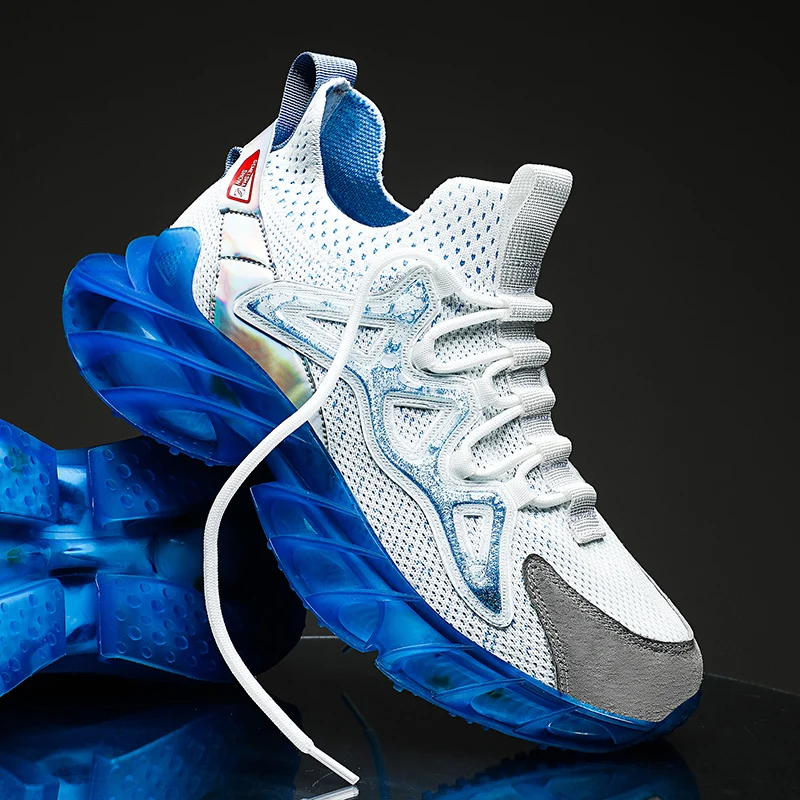 

Sneakers Men New Arrival Casual Sports Blade trainers Running Jogging Walking Sports Shoes Walking Gym Breathable Damping Light