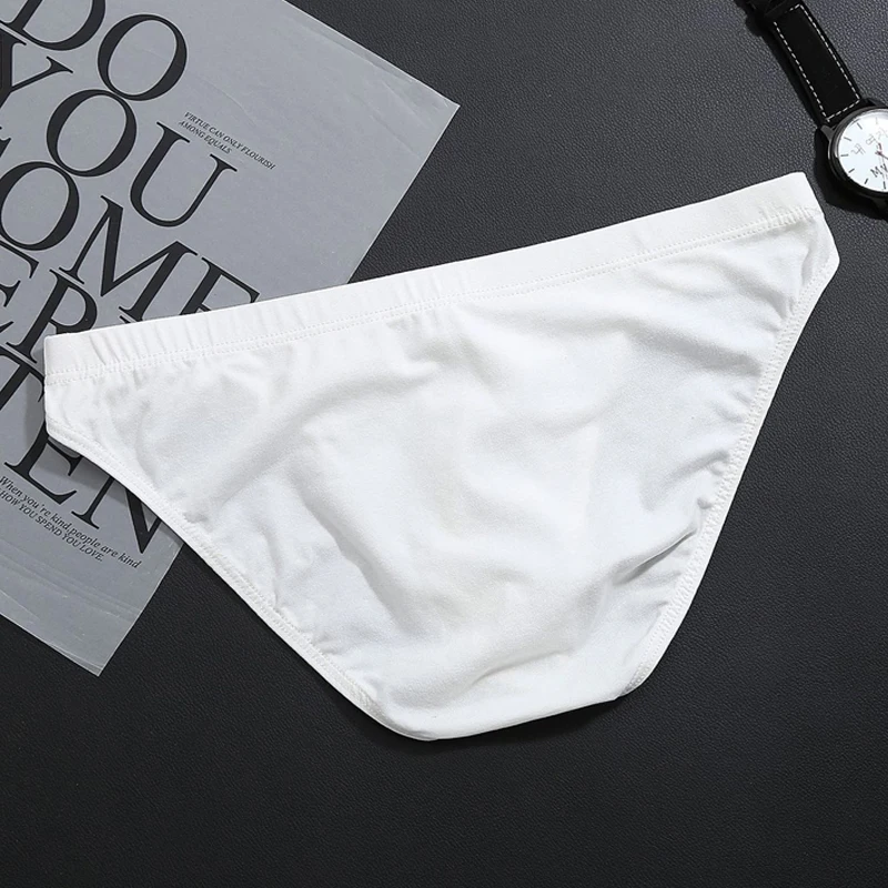 

Men Underwear Cotton Qucik-Dry Sexy Men Briefs Breathable Mens Slip Male Panties Underpants Briefs
