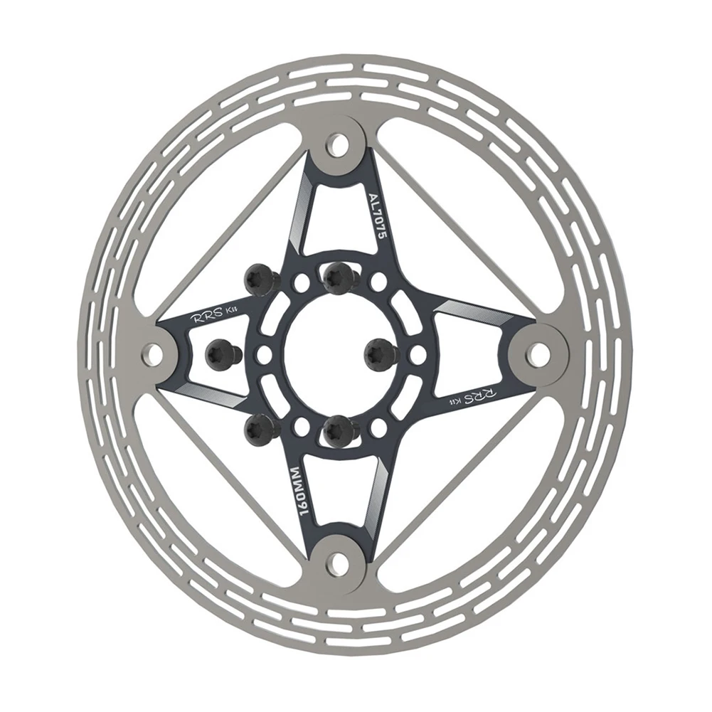 

MTB Bicycle Floating Hollowout Disc Brake Rotor 6 Bolt 140mm / 160mm Heat Dissipation Road Mountain Bike Cycling Parts Accessory