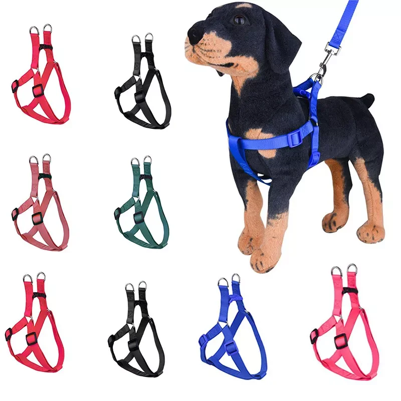 

2022New Cat Harness Leash Adjustable Harness Vest Leash Collar Puppy Small Dog Outdoor Strap Belt Walking Chihuahua Terier Schna