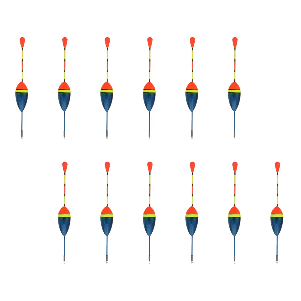 

10 Pcs Fishing Drift Bobbers Carp Float Floats Buoy Rubber Oval Stopper Flower Accessories Corks Portable