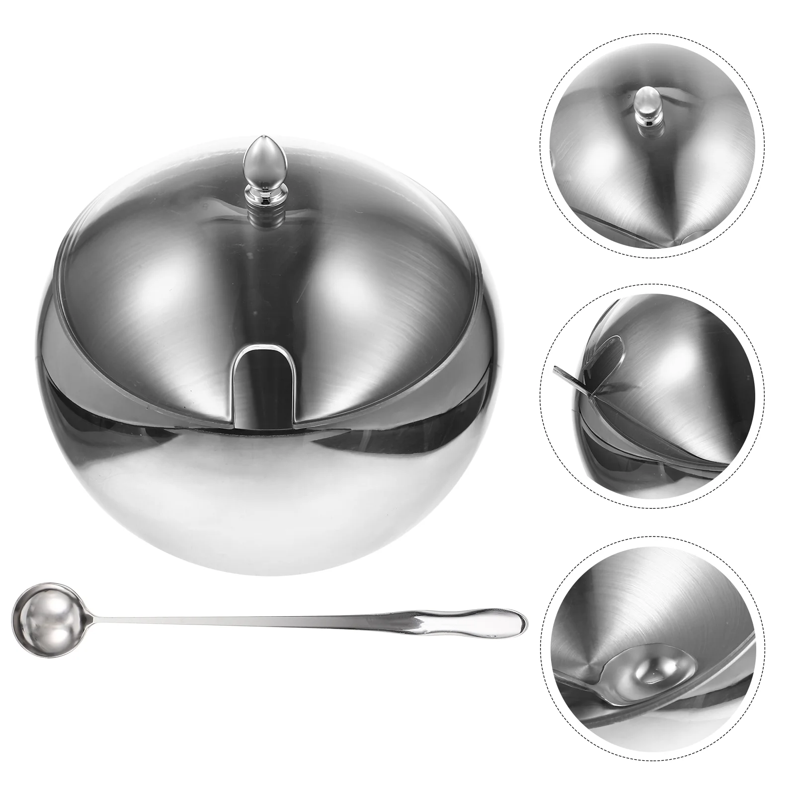 

Bowl Fruit Container Stainless Steel Bowls Oblique Mouth Vegetable Salad Basin Snack Multipurpose Sauce Serving