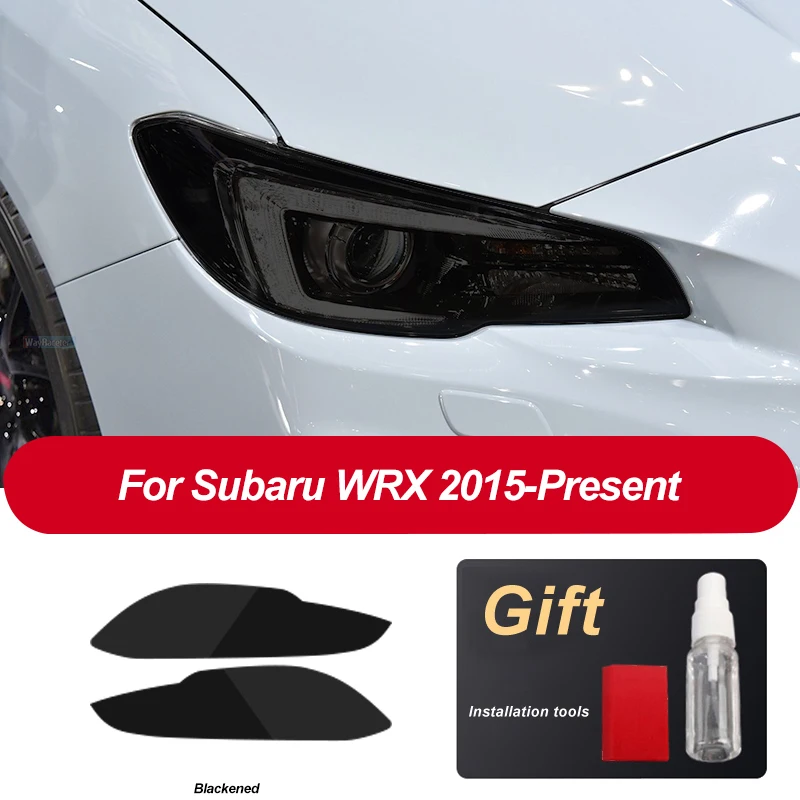 

2 шт., прозрачная защитная пленка для автомобильных фар, из ТПУ