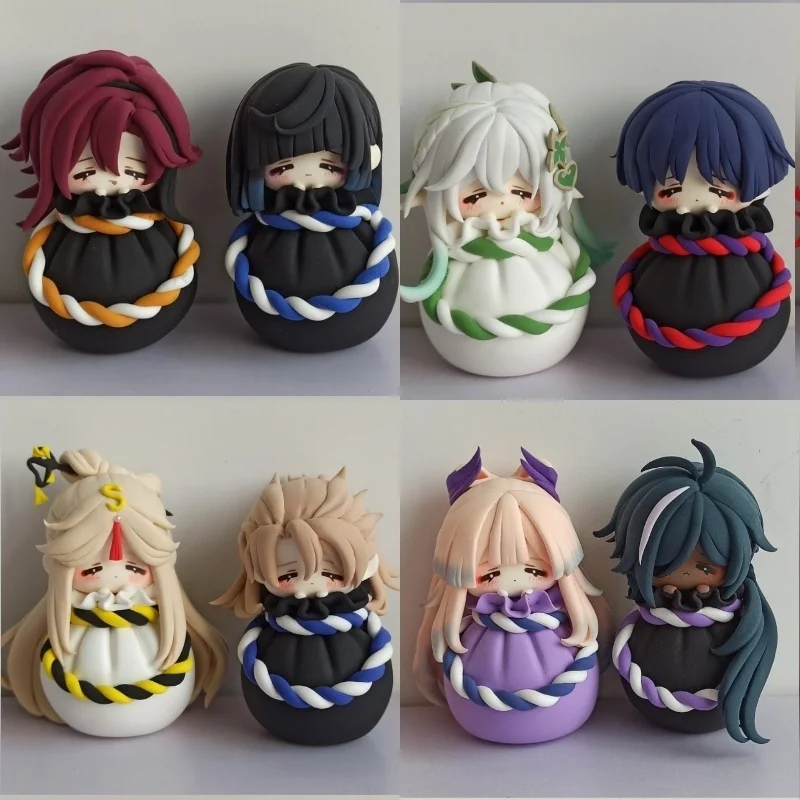 

Аниме-фигурки Genshin Impact Scaramouche Kaeya в форме пучка, 7 см