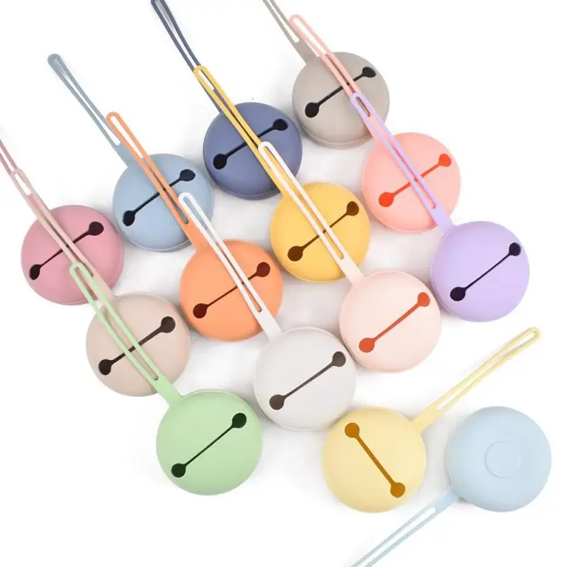 

Portable Pacifier Storage Bag Lanyard Dust-proof Baby Snacks Gums Bags Hanging On Baby Carriages Mommy Bags Outdoor Supplies