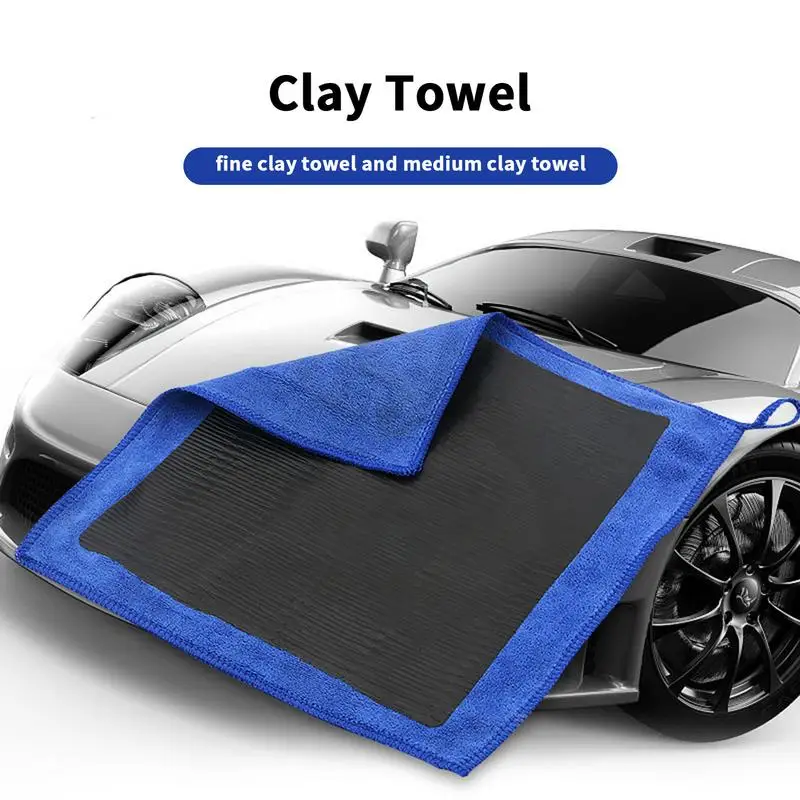 Auto Detailing Magic Clean Cloth Auto Microfiber Cloth For Dirt Polishing Automobile Washing Accessory