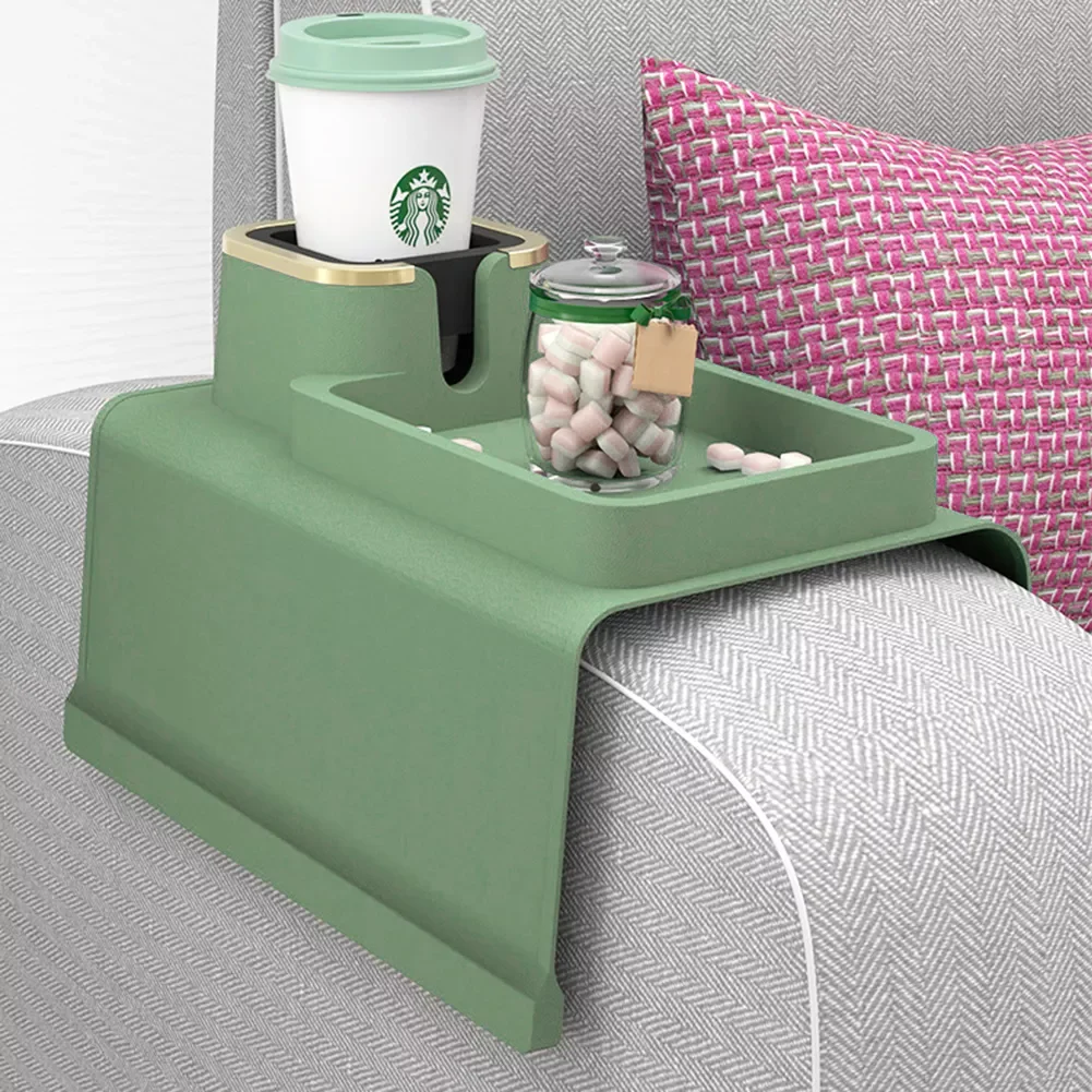 

NEW IN Silicone Sofa Armrest Cups Holder Drink Coaster Tray Couch Coaster for Home Bedroom Office Holiday Party Decor