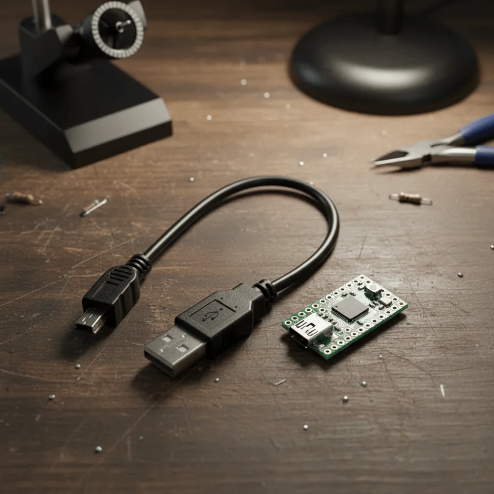 Фото Плата ISP USB 2.0 Teensy 2.0 AVR ISP Экспериментальная плата Плата разработки AVR Mega32u4 Лабораторная плата Разработка Arduino №2