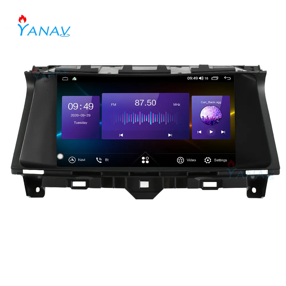 

128G для Honda Accord 8 2008-2012 Android стерео приемник GPS навигация Автомагнитола видео HD сенсорный экран Мультимедийный MP3-плеер