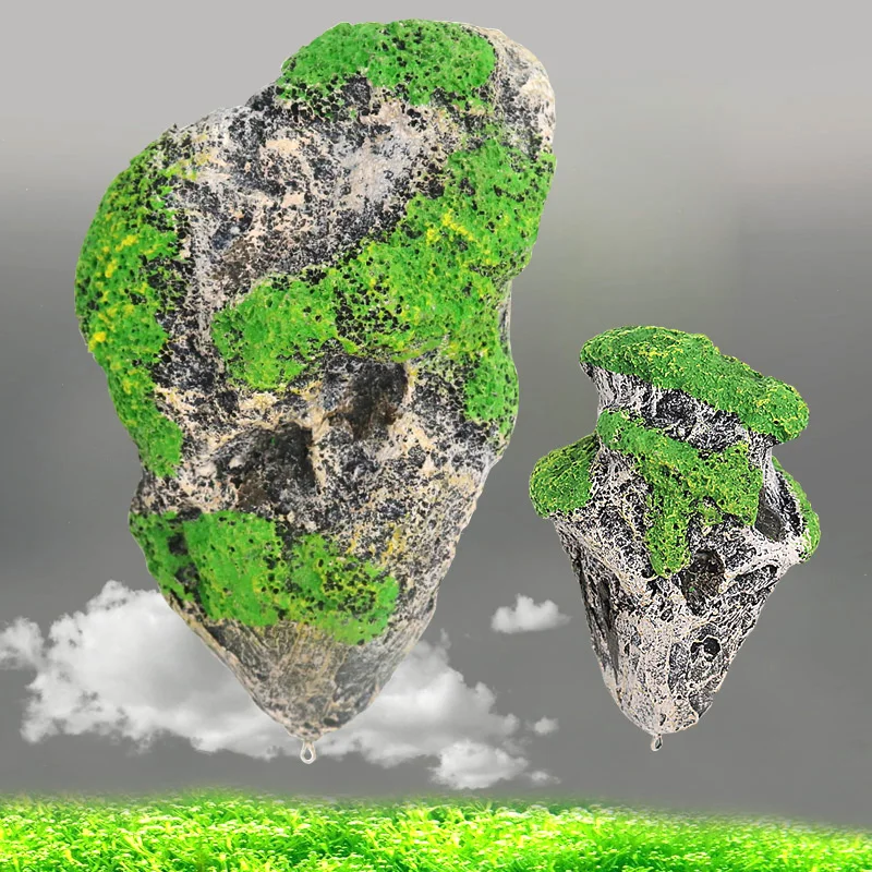 Плавающий камень имитация украшения для аквариума искусственный пемза