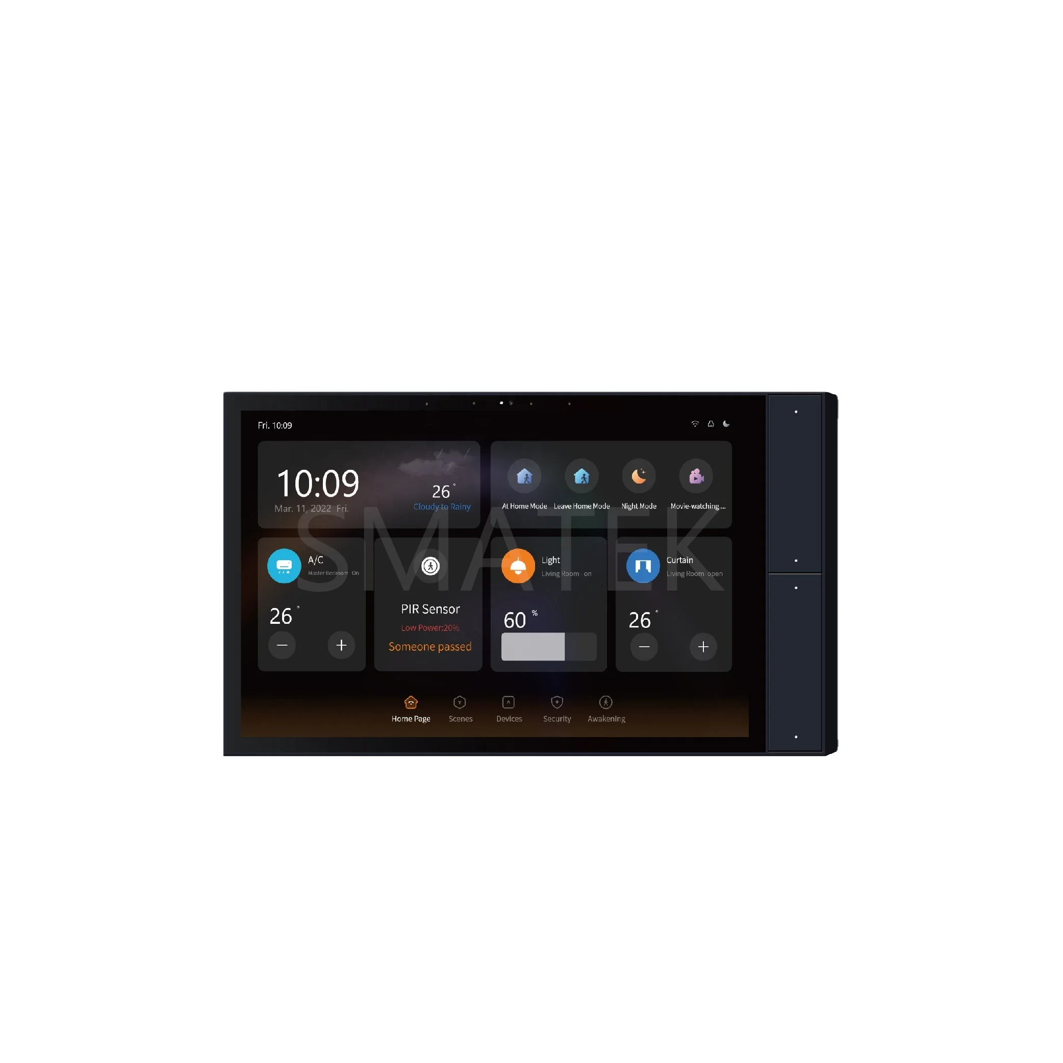 

2023 Tuya 10" Home Automation Control Panel IOT Interactions Zigbee Gateway Smart Home Touch Screen Control Display Panels S9E