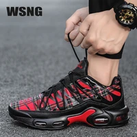 wsng full palm air cushion casual breathable sports shoes wear resistant non slip large size running mens shoes size 46