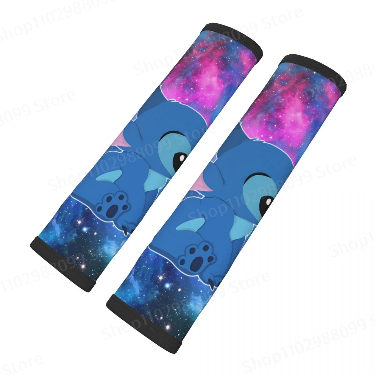 

Blue Dog Cartoon Car Seat Belt Shoulder Guard Pads Covers Protective Sleeve Insurance Belt Shoulder Protection Auto Accessories