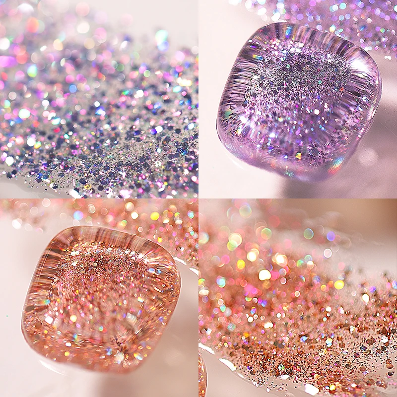 

Gel Nail Polish Shine Smoothie Cat Eye Gel Glitter Sequins UV Polish Gel Aurora Macaron Glow In Dark Varnish for Nail Art DIY