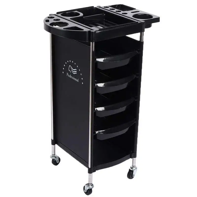 

Hair Beauty Salon Trolley Rolling Drawers Storage Utility Salon Trolley Cosmetic Cart Carrito Auxiliar Salon Furniture BL50ST