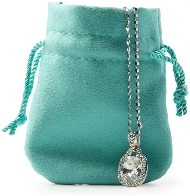 Мешочек для ювелирных украшений из овечьей шкуры 20 шт. роскошный 10x8 см мешочек