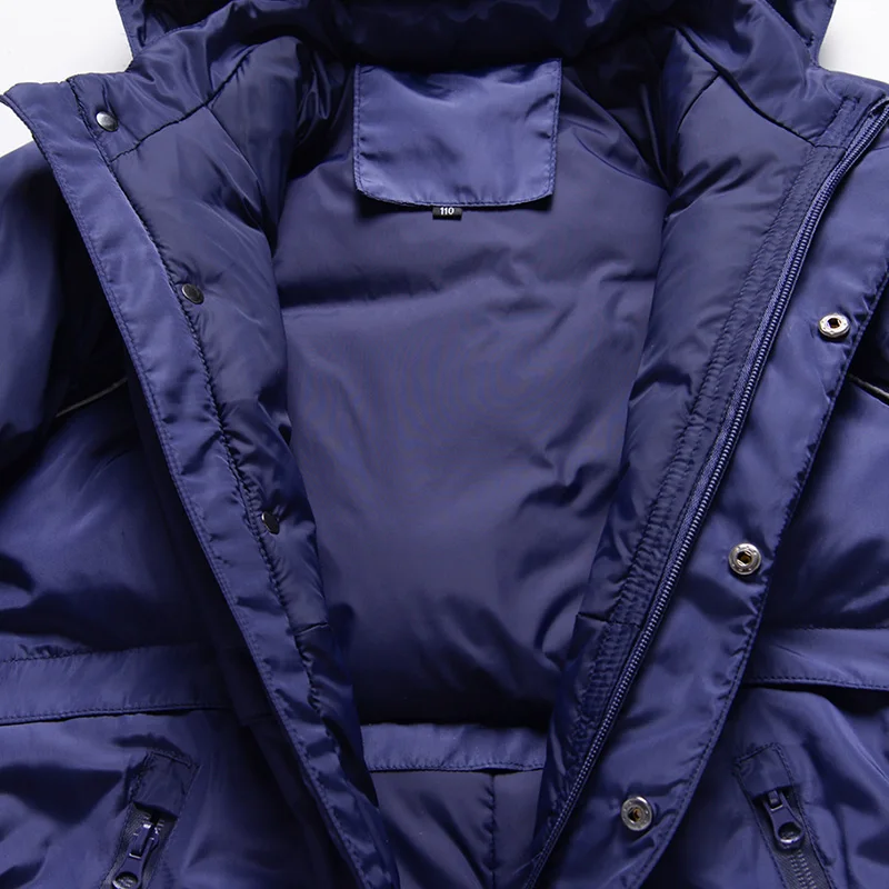 RAISE 2024 Зимняя Пуховая Парка Для Детей Унисекс Толстый Теплый Водонепроницаемый С