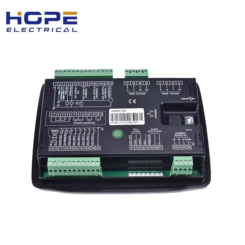 Оригинальный модуль двигателя SmartGen Zongzhi HGM6110N HGM6120U HGM6110U дизельный генератор