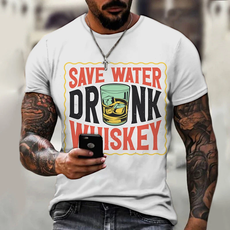 

Men's T-shirts Oversized T-shirt Street 2022 New Summer Funny Tops Tracksuit 3D Printed Sportswear O Neck Luxury Beach Outfit