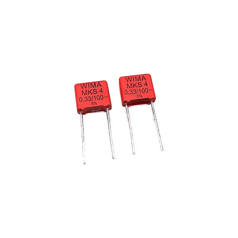 

10PCS/Weimar Capacitor WIMA 334 100V 0.33UF 100V 330nF MKS4 Foot Distance 7.5mm