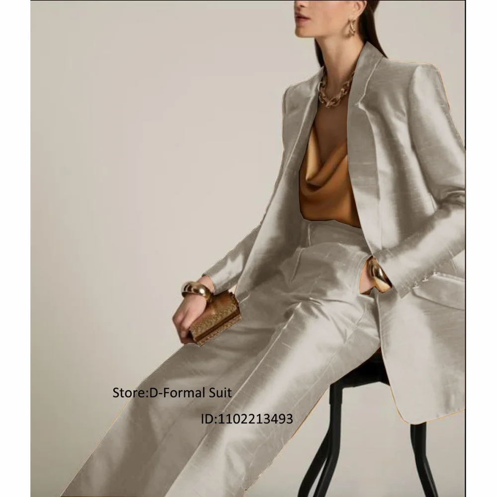 Womens Suits for Formal Women Pant Sets 2-Piece Wrought Elegant Luxurious Custom Fit Dresses Women's  Suit Woman Set Zafity