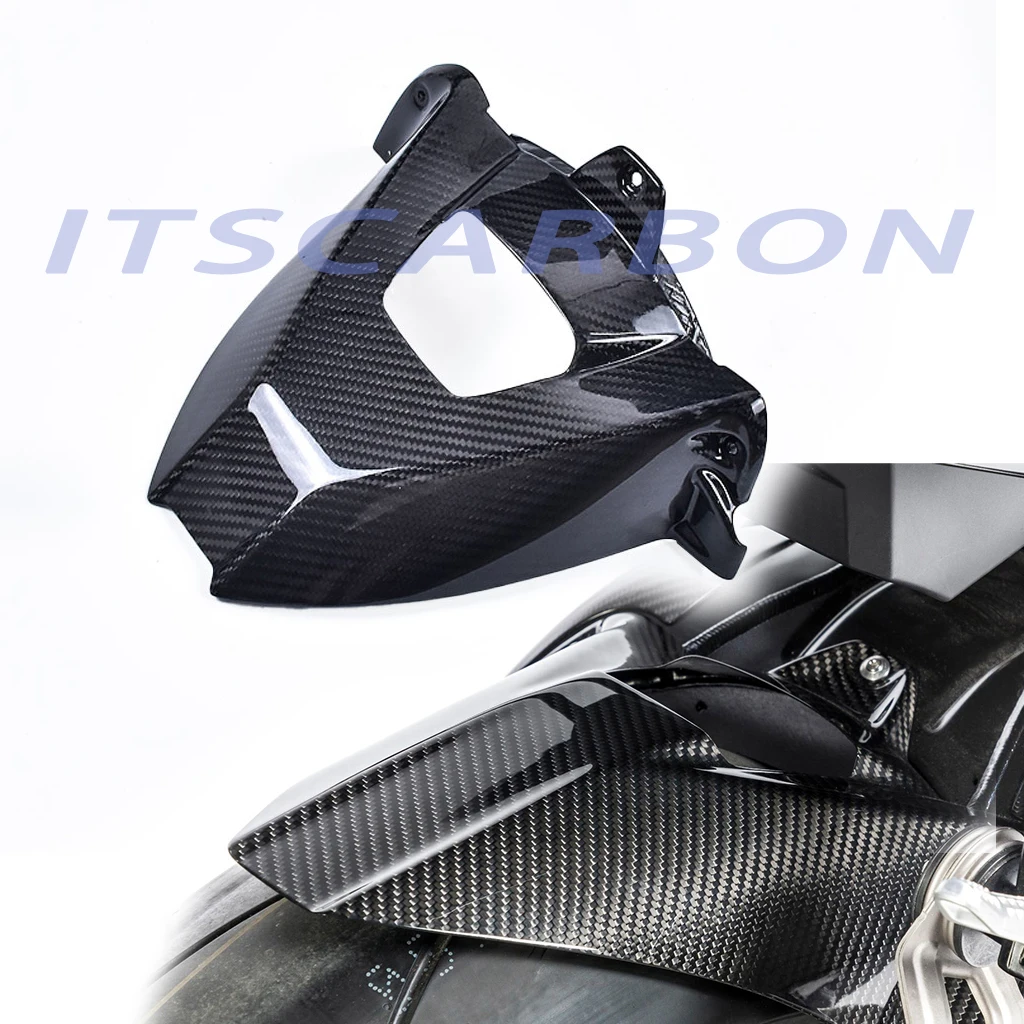 For BMW S1000RR S1000 RR 2015 2016 2017 2018 100% Carbon Fiber Motorcycle Modified Accessories Rear Fender Splash Mudguard enlarge