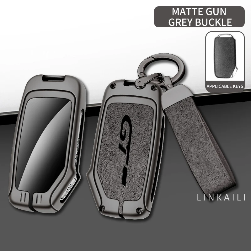 

Чехол для автомобильного ключа дистанционного управления из цинкового сплава подходит для Kia GTline Seltos K3 K5 019 2021 2023 защитный чехол для автомобильного ключа