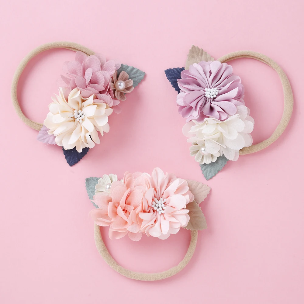 

Sweet Baby Girls Headband For Children Elastic Hair Flower Girls Toddler Kawaii Baby Accessories Newborn Hair Bands For Babies