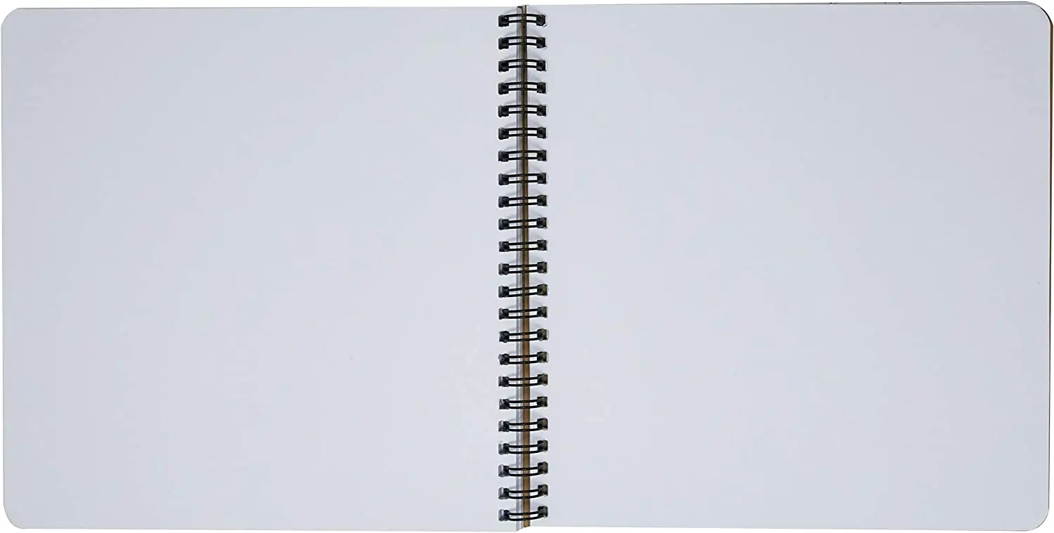 

. Vibrant Lovely Big 20x20cm Caderno Grande Wire-O Kraft 2568 Bege Notebook For Kids & Adults | For Note-Taking & Drawing. not