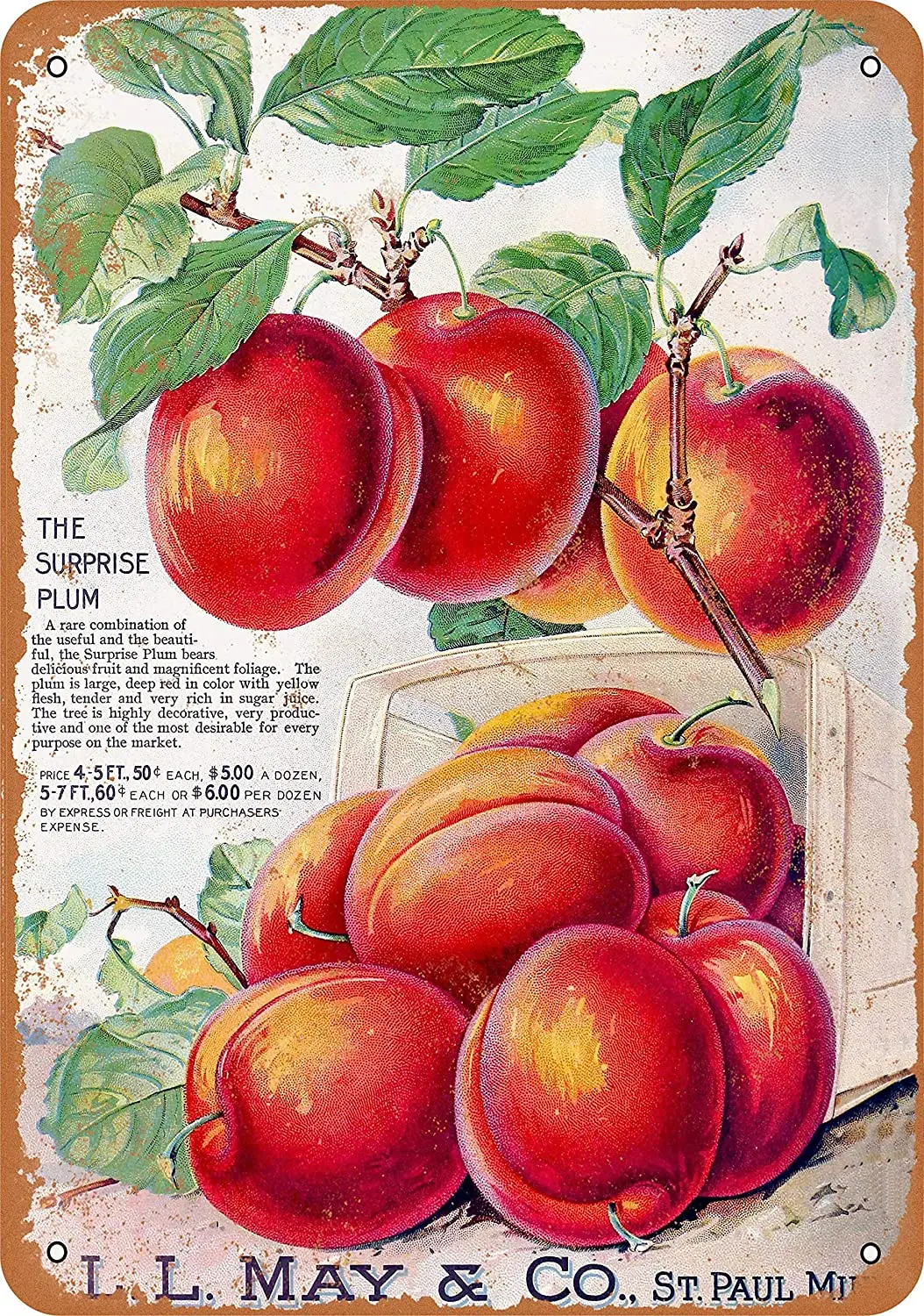 2021 1912 пружины-сюрприз ретро металлический жестяной знак интересные уличные