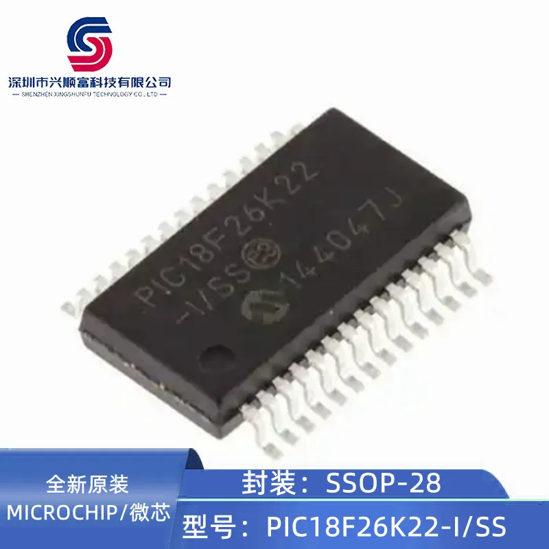 100% Brand NEW Orignal 10PCS PIC18F26K22-I SS SSOP-28 Product prices need to be consulted