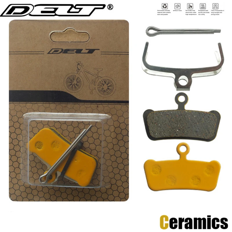

4 Pair Bicycle Disc Brake Pads FOR SRAM G2 Guide Ultimate RSC RS R Avid X0 E7/E9/XO Elixir Trail 4 Pistions Parts Ceramics BIKE