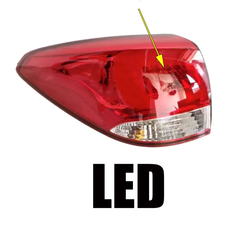 Галогенный/светодиодный задний фонарь указатель поворота в сборе стоп-сигнал с