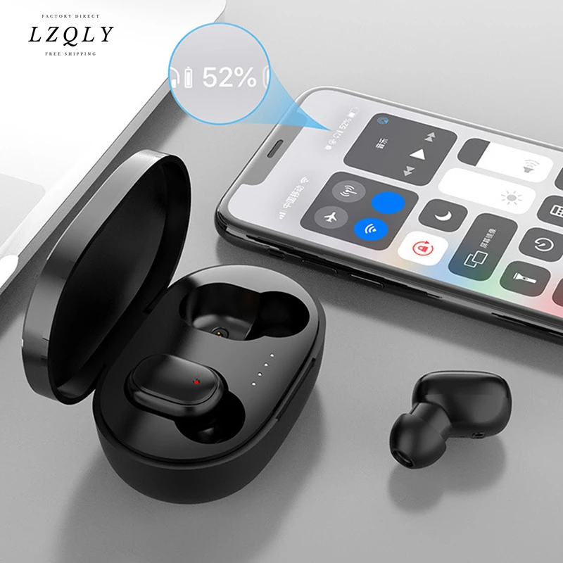 

A6s tws Wireless Headphones Bluetooth Earphones Sports Waterproof Earbuds In-Ear Headphones Stereo Bass Headsets Free Shipping