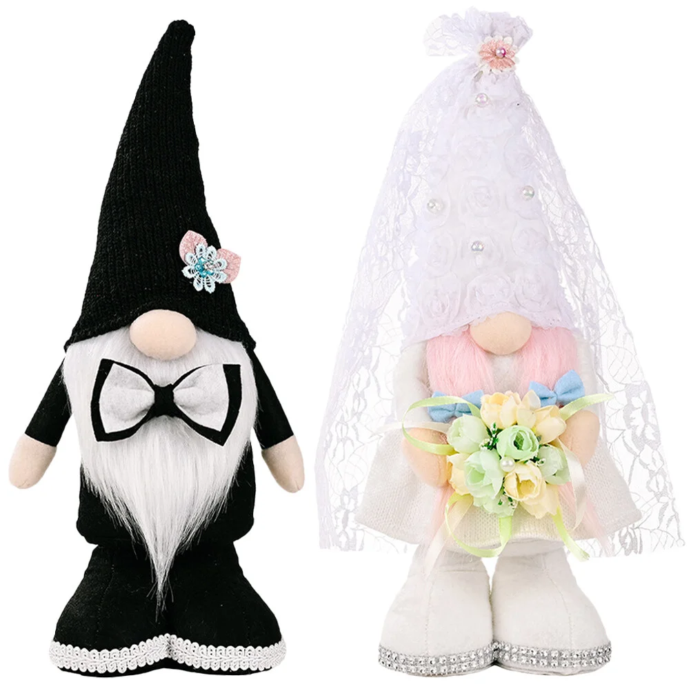 

Wedding Faceless Gnome Table Centerpiece Bridal Party Decor Decorations Indoor