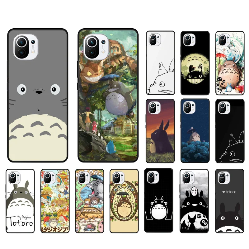 

Cute Totoro Phone Case for Xiaomi Mi 10T 11T 11 Pro 10 10T 11 lite 11Ultra Note10 lite Poco X3 Pro Poco F3