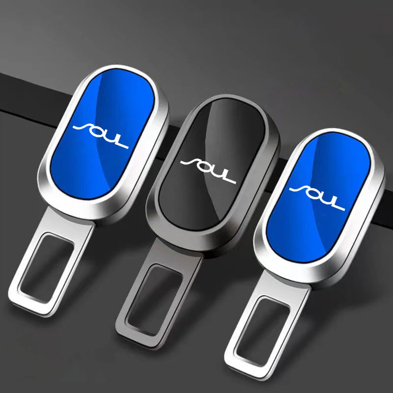 

Zinc Alloy Car Seat Belt Silencer For KIA Soul 2021 2020 2019 2018 2017 2016 2015 Car Seat Plug Auto Seat Belt Extension Buckle