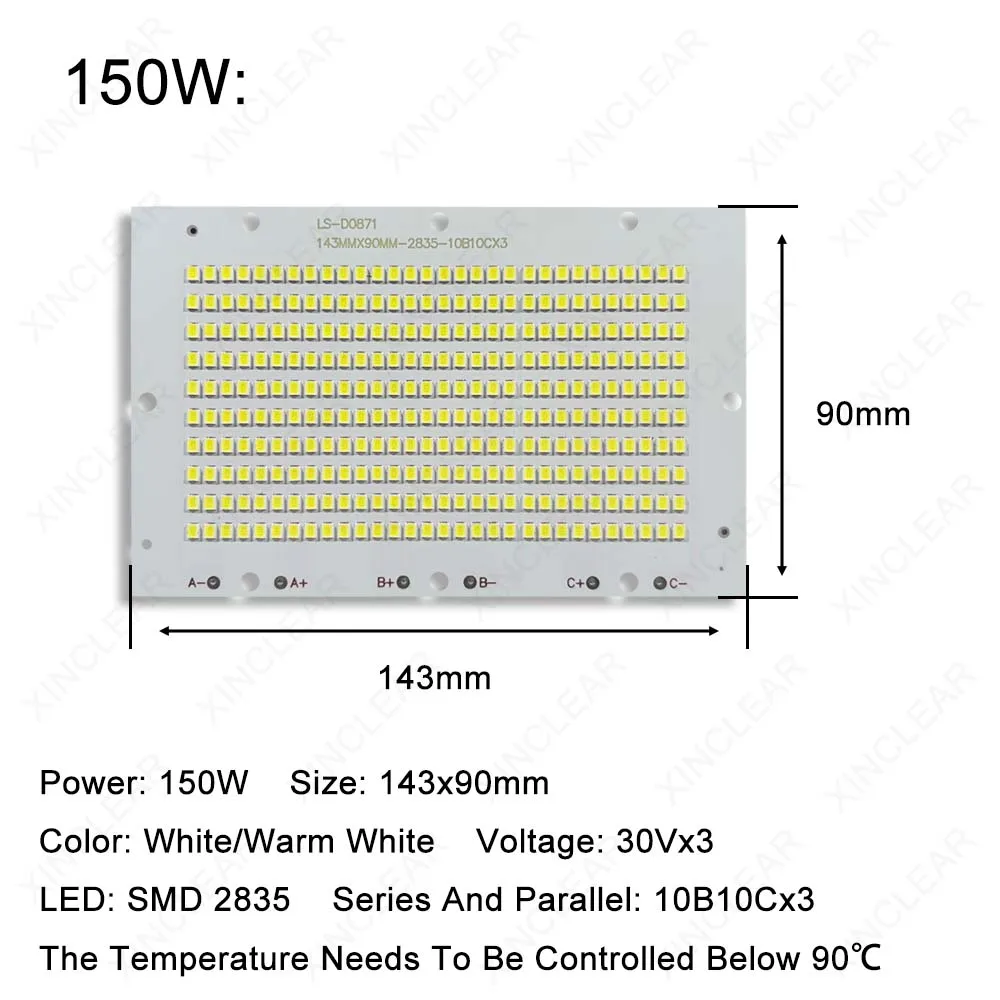 

Светодиодная плата XIANGCLEAR XC-2835