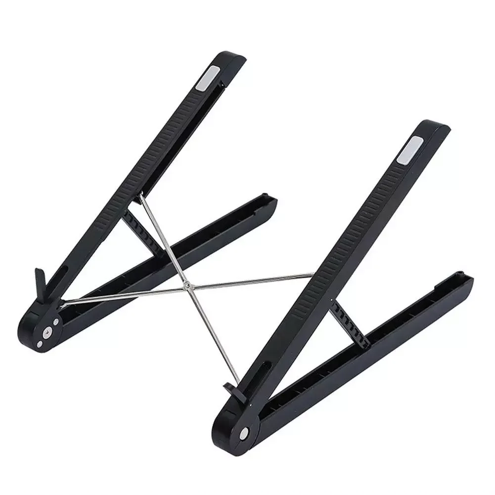 

Universal Laptop Stand Foldable Portable Ergonomic Bracket Viewing Height Riser Adjustable Cooling Bracket For Macbook Tablet