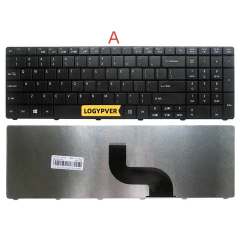 Клавиатура США для ноутбука Aspire E1-531 E1-531G E1-571G E1 521 531 571 E1-521 E1-571 английский черный