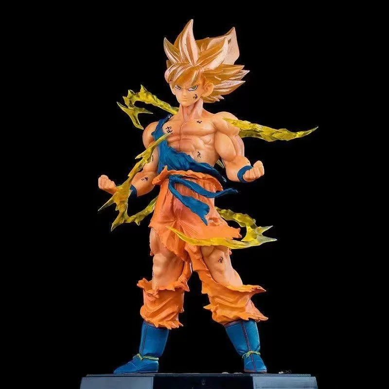 

18cm Son Goku Super Saiyan Figure Anime Dragon Ball Goku DBZ Action Figure Model Gifts Collectible Figurines for Kids