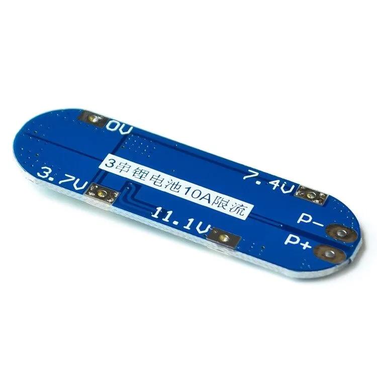3S 10A 11.1V 12V 12.6V Lithium Battery Charger Protection Board Module for 18650 Li-ion Lipo Cells BMS 3.7V